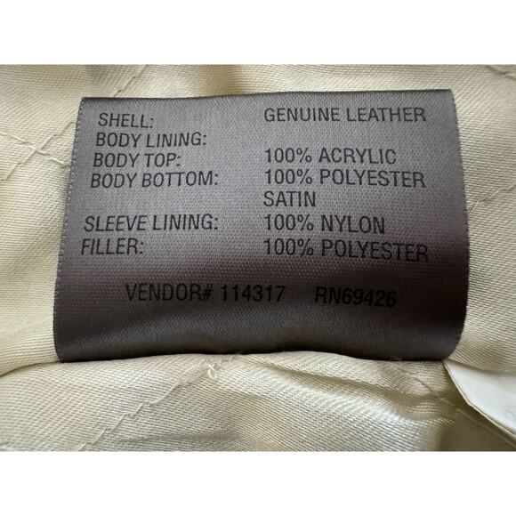 WILSON’S LEATHER Women’s M Beige Suede Faux Shearling Penny Lane Jacket - Picture 8 of 14